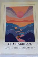 Frontal view of full poster with title and image visible