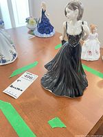 Full view of Royal Doulton Amelia figurine on tabletop