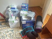 Overall lot showing all items grouped together