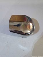 Front view of chrome horn cover