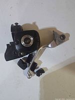 Master cylinder, lever and clamp halves grouped