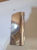 Exterior view of chrome fork panel