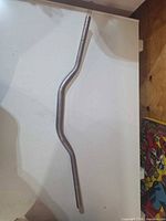 Full view of entire handlebar showing shape and length