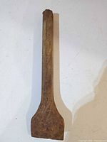 Full view of the chisel showing overall length and blade width