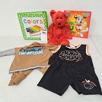 Full lot with outfits, books and plush