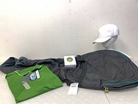 Overview of all four items laid out