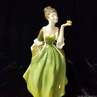 Front view of Royal Doulton Fleur figurine
