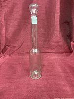 Full view of bottle with stopper inserted