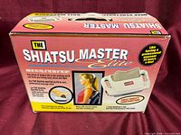 Front of Shiatsu Master Elite box