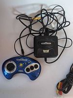 Controller and console with cabling overview