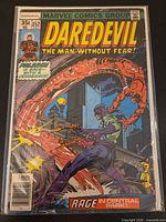 Front cover of Daredevil #152 in bag