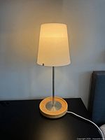 Lit lamp showing full view