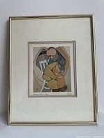 Full view of framed print