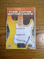 Front cover of Beyond Basics Funk Guitar Rhythm Chops DVD case