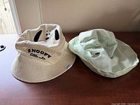 Both bucket hats side by side