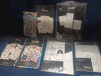 Group shot of all six sealed Disney Happy Planner packages