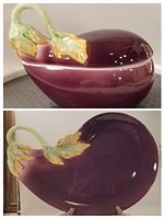 Platter front view on stand