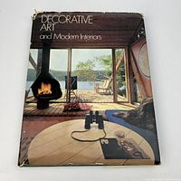Front cover of Decorative Art and Modern Interiors hardcover book