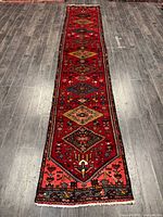 Full view of entire runner showing pattern and length