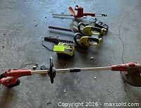 Group shot of all tools laid out on floor