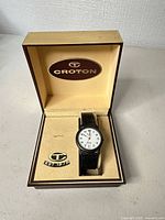 Watch in original Croton presentation box