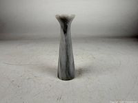 Vase standing upright showing overall form and coloration