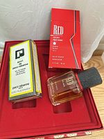 Sealed Sport de Paco Rabanne box, Red for Men bottle and box in red tray