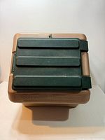 Front view showing BLITZ logo and closed green lid