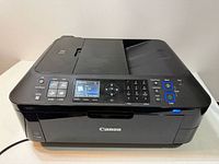 Front and top view of printer showing overall condition