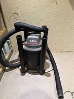 Craftsman wet-dry shop vacuum with hose and wands