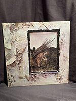 Front of jacket with rustic painting image