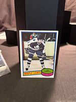 Front of 1980-81 O-Pee-Chee Ian Turnbull hockey card #133