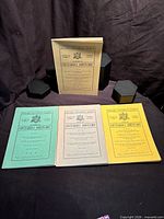 Four Ontario History journal issues from 1961 displayed