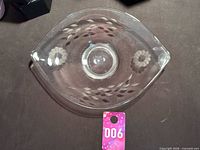 Full view of oval Cornflower serving dish