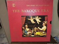 Front view of boxed vinyl set showing title and artwork