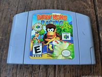 Front of Diddy Kong Racing Nintendo 64 cartridge