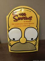 Front view of Homer head DVD case