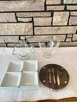 All pieces arranged together showing overall lot