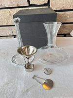 All items in set displayed with box