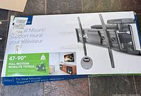 Retail box front showing product image and specifications 47-90 in