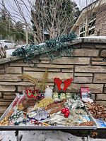 overall lot on table and bundled lights