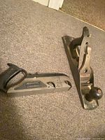 Both bench planes side by side showing relative lengths and overall condition