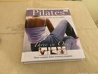 Front cover of Pilates hardcover book