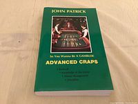 Front cover of Advanced Craps book