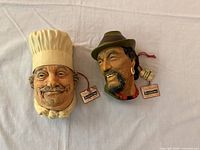 Front view of both Bossons plaques