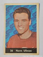 Front of 1961-62 Parkhurst #26 Norm Ullman card