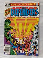 Front cover showing Marvel Comics Group logo, The Defenders title, issue number 100, price 75¢, October date
