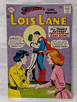 Front cover of Lois Lane No.52 comic showing title, issue number, date, price, and artwork