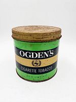 Front view showing Ogden's Mild Virginia Cigarette Tobacco label