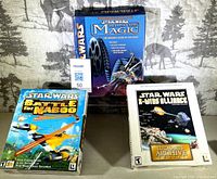 All three boxed Star Wars PC games front view